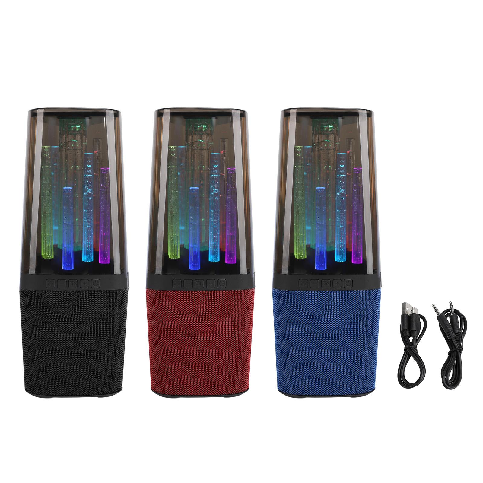 Bluetooth-динамик с портом AUX USB, портативный беспроводной RGB-динамик для наружного рабочего стола Black
Bluetooth-динамик с портом AUX USB, портативный беспроводной RGB-динамик для наружного рабочего стола Black