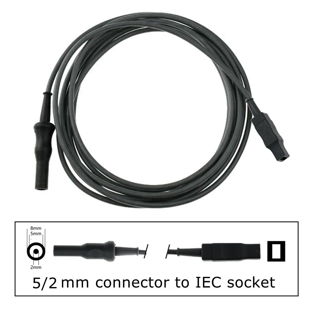 1 шт. Кабель для пінцета коагуляції, роз’єм 5/2 мм для гнізда IEC, багаторазовий біполярний кабель для щипців, для електрохірургічної установки
1 шт. Кабель для пінцета коагуляції, роз’єм 5/2 мм для гнізда IEC, багаторазовий біполярний кабель для щипців, для електрохірургічної установки