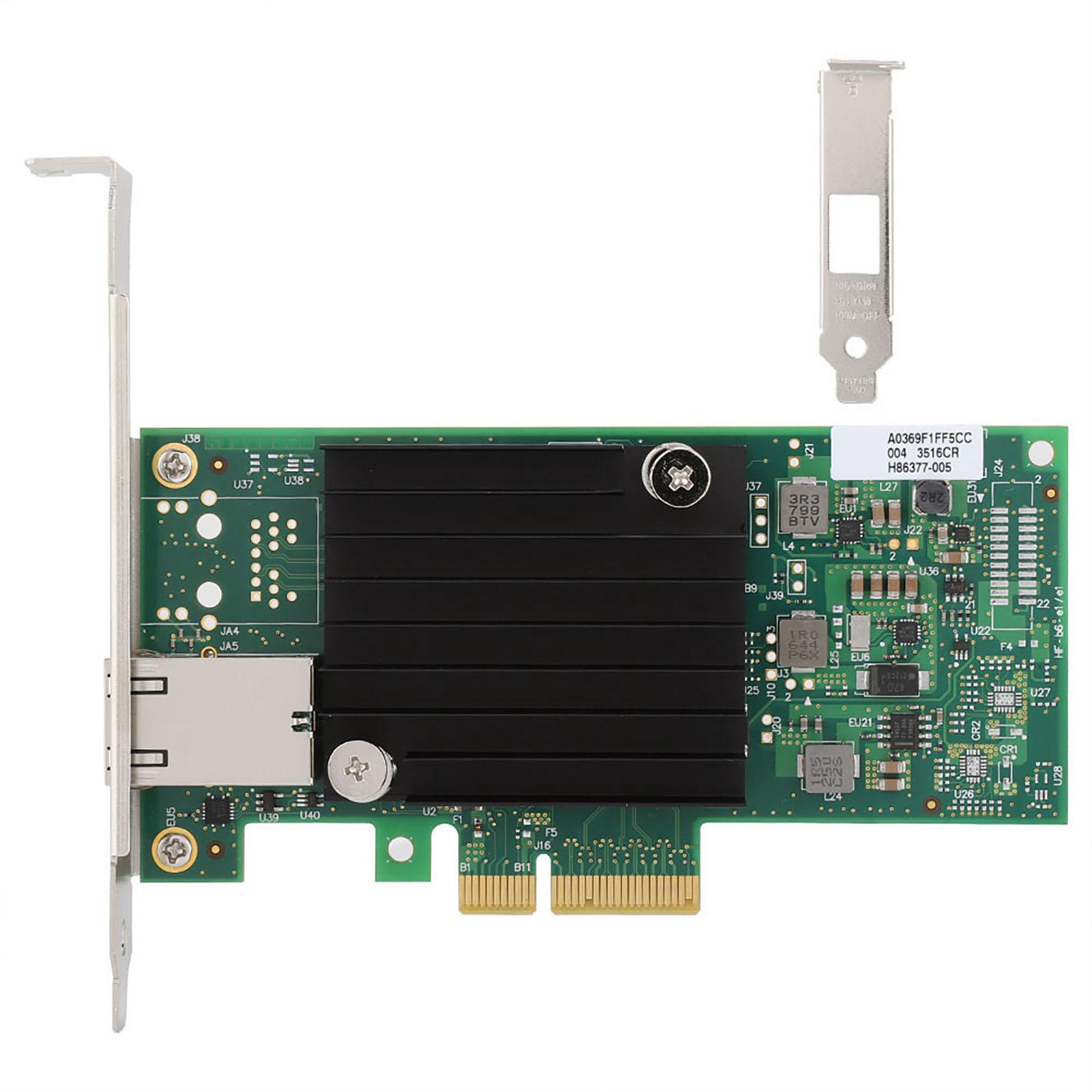 For Intel X550-T1 Main Control Chip 10Gigabit 10G PCI-E Ethernet Server Network Adapter Card
For Intel X550-T1 Main Control Chip 10Gigabit 10G PCI-E Ethernet Server Network Adapter Card