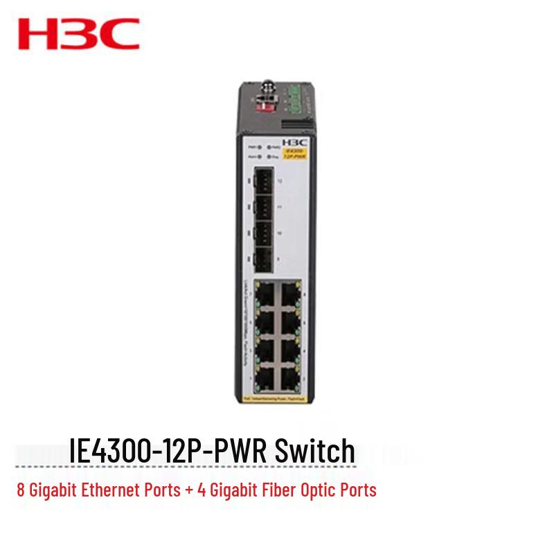 H3C IE4300-12P-PWR Industrial Ethernet Switch
H3C IE4300-12P-PWR Industrial Ethernet Switch