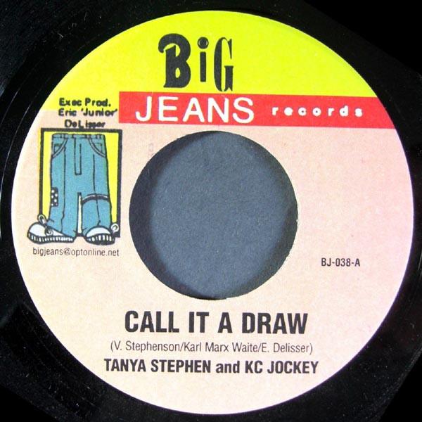 7inch Record TANYA STEPHENS & K.C. JOCKEY / JIGS - Call It A Draw / Moddeling BJ038 Big Jeans Recor Jamaica Reggae, Ska & Dub Used
7inch Record TANYA STEPHENS & K.C. JOCKEY / JIGS - Call It A Draw / Moddeling BJ038 Big Jeans Recor Jamaica Reggae, Ska & Dub Used