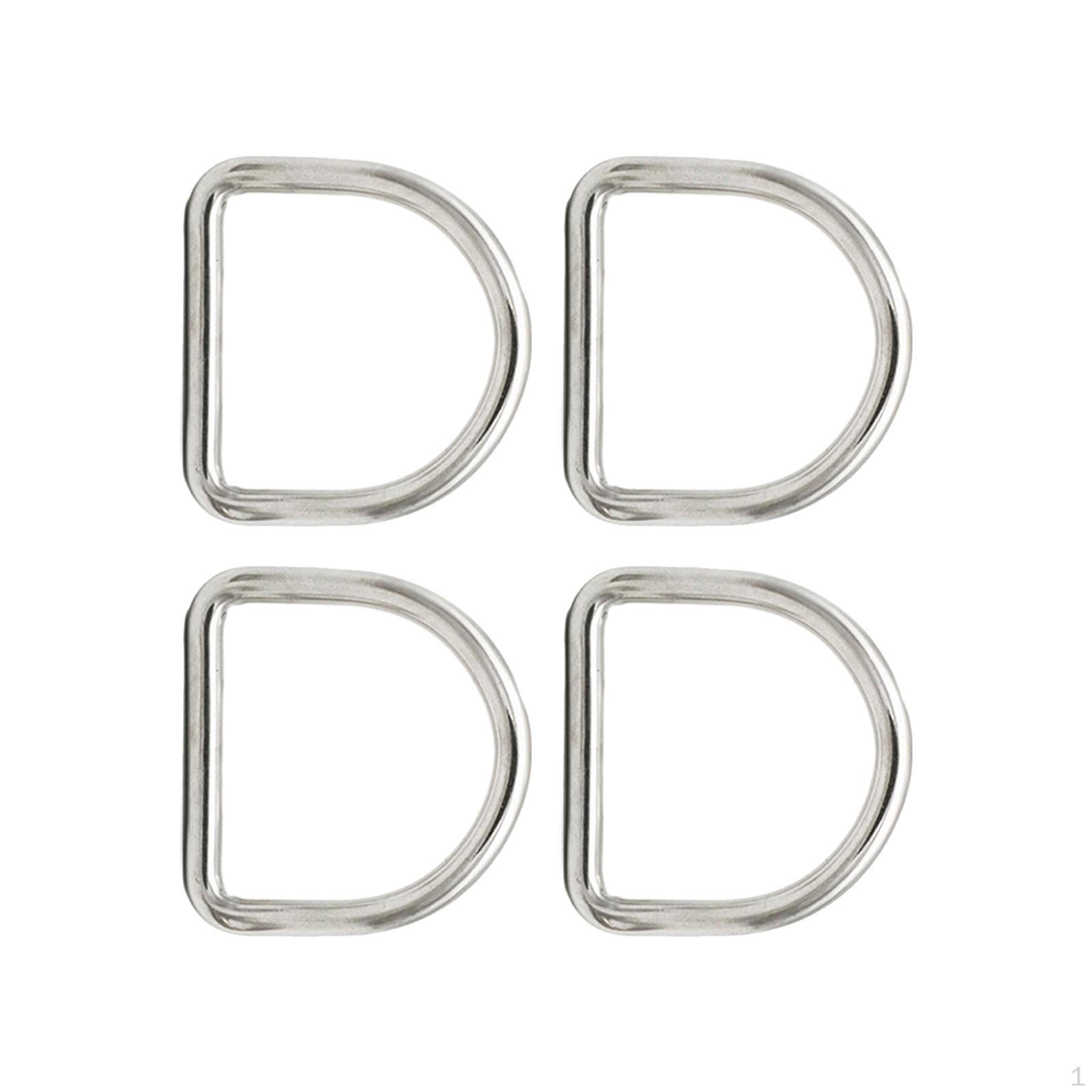 4 шт. D-образные кольца, металлические петли, пряжки, прочные полукруглые для рукоделия, шлейки, 4mmx40mmx24mm
4 шт. D-образные кольца, металлические петли, пряжки, прочные полукруглые для рукоделия, шлейки, 4mmx40mmx24mm