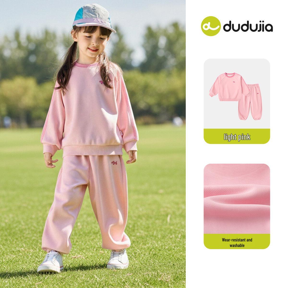 Dudu Family Kids Spring 2026 Hoodie Set: Two-Piece Outfit for Boys & Girls 90cm світло-рожевий колір
Dudu Family Kids Spring 2026 Hoodie Set: Two-Piece Outfit for Boys & Girls 90cm світло-рожевий колір