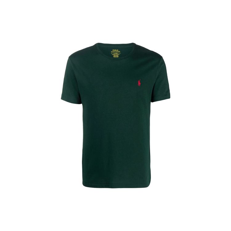 Polo Ralph Lauren Logo Crew Neck Short Sleeve T Shirt Men Tops Green 710671438-191 XL
Polo Ralph Lauren Logo Crew Neck Short Sleeve T Shirt Men Tops Green 710671438-191 XL