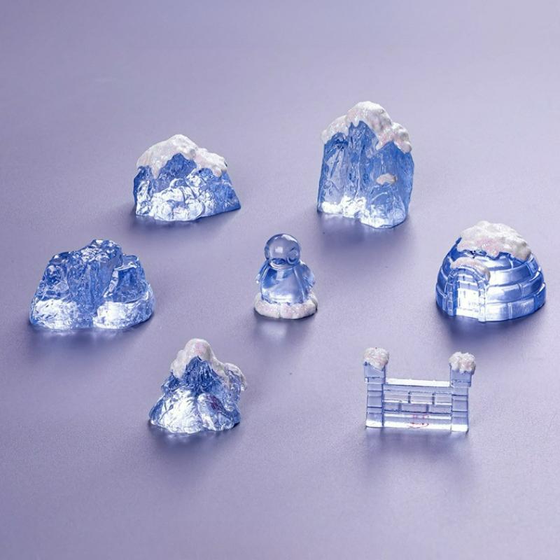 7/15/25pcs Creative Iceberg World Miniature Scene Craft Decoration Micro Landscape DIY Accessories Car Desktop Small Ornament 7pcs
7/15/25pcs Creative Iceberg World Miniature Scene Craft Decoration Micro Landscape DIY Accessories Car Desktop Small Ornament 7pcs