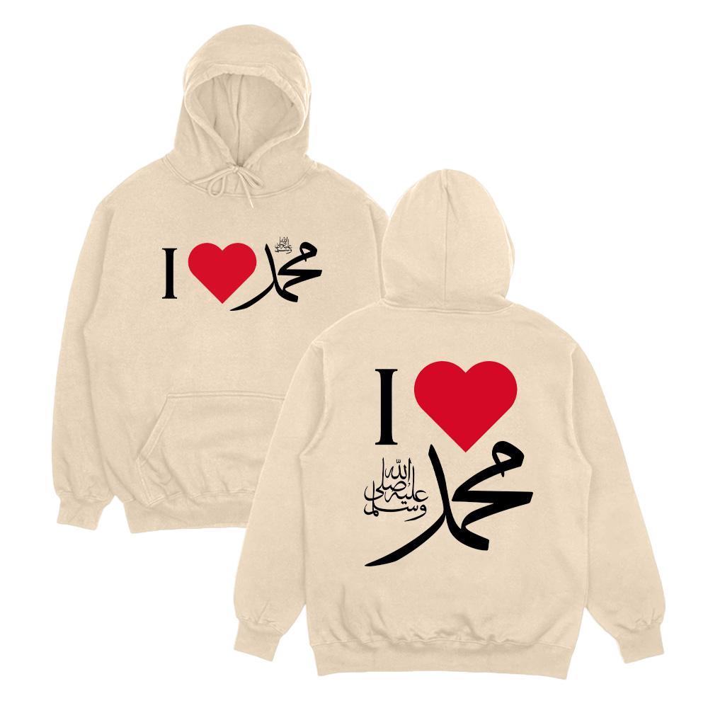 I Love Muhammad Hoodies Two Sides Graphic Print Pullovers for Autumn Winter Women Men Clothes Oversized Retro Sweatshirts Hoody 3XL
I Love Muhammad Hoodies Two Sides Graphic Print Pullovers for Autumn Winter Women Men Clothes Oversized Retro Sweatshirts Hoody 3XL
