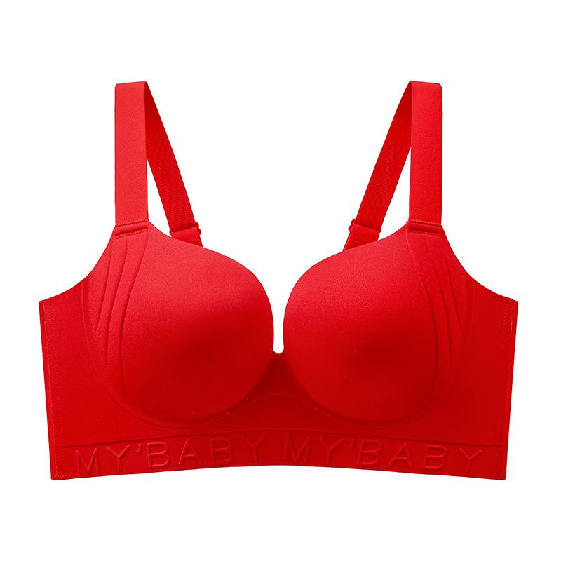 Large Size Bra for Women Breathable Thin Cup Bra Seamless Gathering Bra Anti Sagging Bra Push Up Bra 34/75B червоний
Large Size Bra for Women Breathable Thin Cup Bra Seamless Gathering Bra Anti Sagging Bra Push Up Bra 34/75B червоний