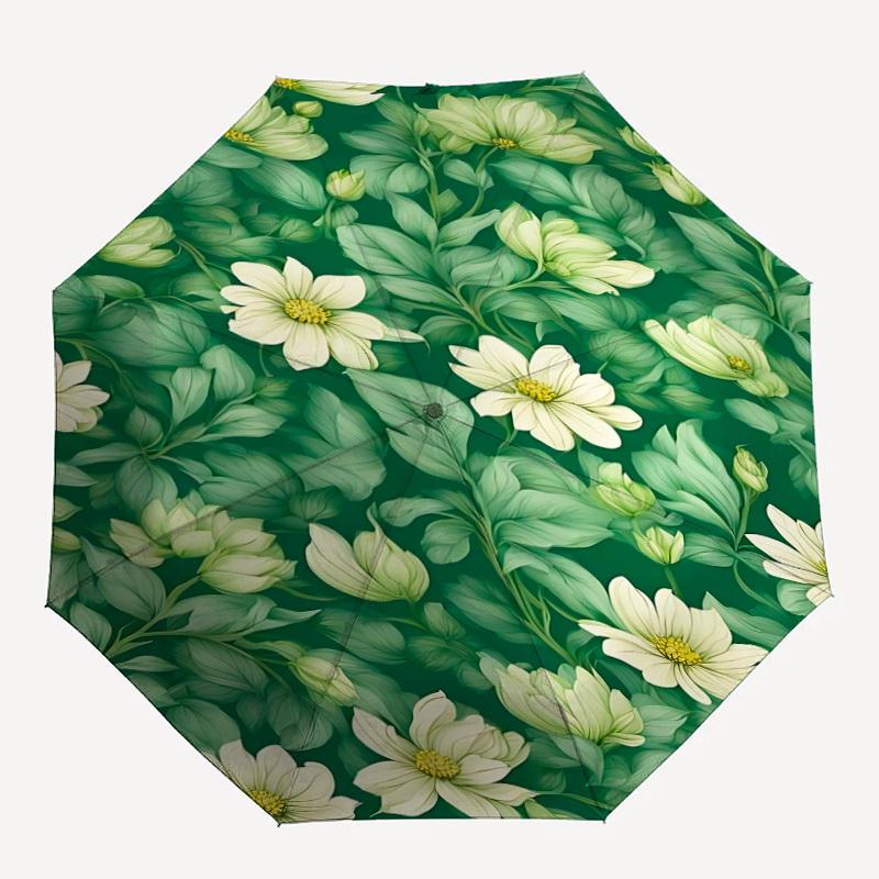 1pc Floral Pattern Automatic Folding Umbrella - 8-Rib Compact Travel Umbrella Durable & Portable for Outdoor Use, Perfect Gift for Birthdays046
1pc Floral Pattern Automatic Folding Umbrella - 8-Rib Compact Travel Umbrella Durable & Portable for Outdoor Use, Perfect Gift for Birthdays046