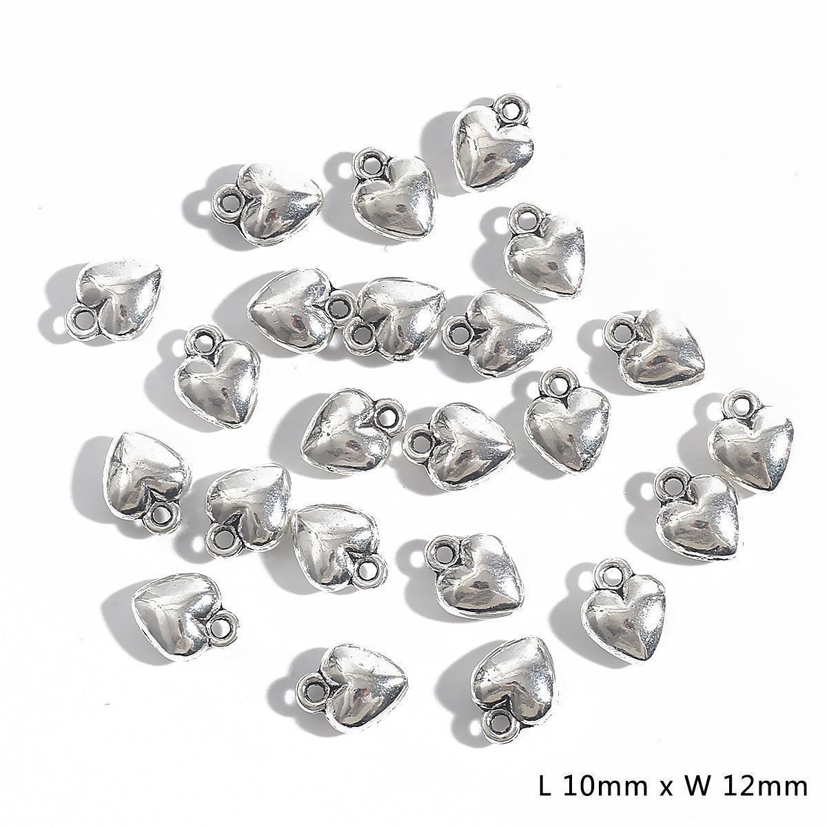 Винтажная подвеска-шарм в форме сердца из сплава для изготовления украшений и аксессуаров своими руками - Универсальная для браслетов и ожерелий
Винтажная подвеска-шарм в форме сердца из сплава для изготовления украшений и аксессуаров своими руками - Универсальная для браслетов и ожерелий