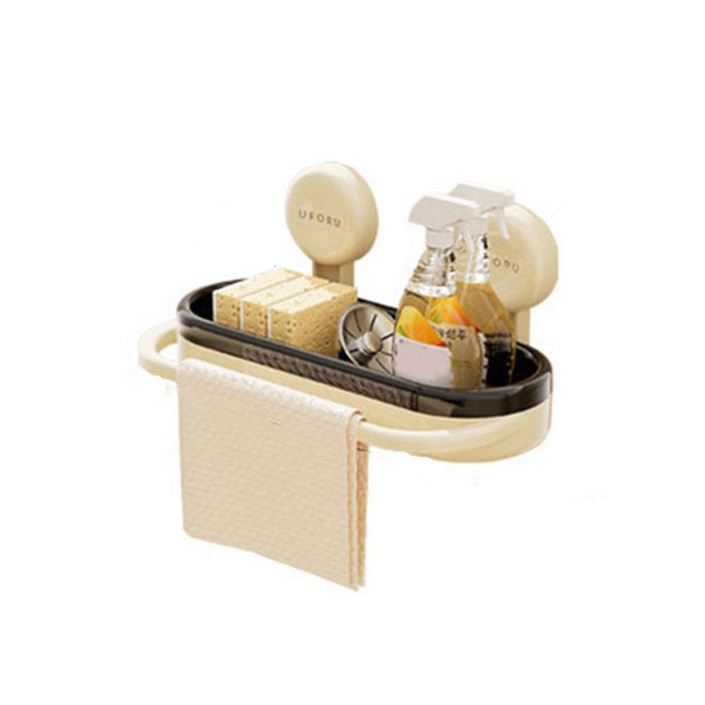 Large Capacity Suction Cup Sink Drain Rack Plastic Soap Sponge Holder Practical Rag Rack Bathroom
Large Capacity Suction Cup Sink Drain Rack Plastic Soap Sponge Holder Practical Rag Rack Bathroom