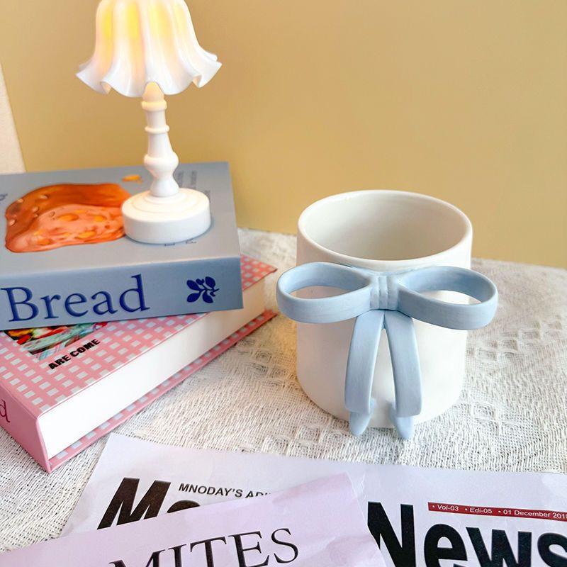 Changqi Matte Blue Bow Mugs (Set of 2)
Changqi Matte Blue Bow Mugs (Set of 2)