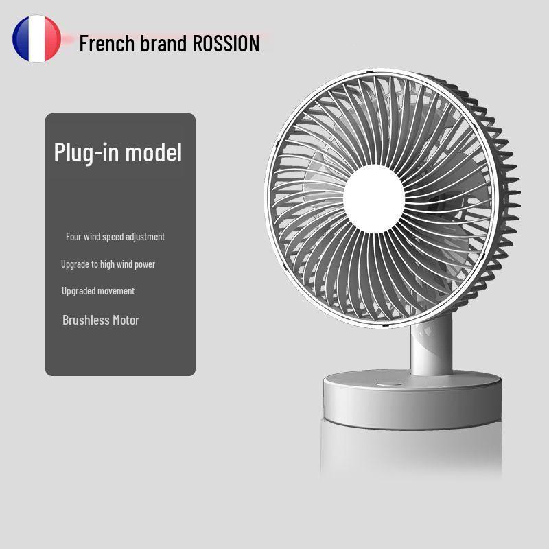 USB Rechargeable Desktop Oscillating Fan for Home, Office, Camping, Dorm Enhanced 7-Blade Spiral
USB Rechargeable Desktop Oscillating Fan for Home, Office, Camping, Dorm Enhanced 7-Blade Spiral
