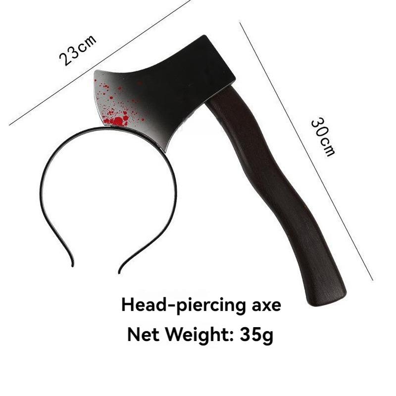 2026 new pattern Halloween sharp knives axes plastic headbands headwear props headwear accessories worn on the head
2026 new pattern Halloween sharp knives axes plastic headbands headwear props headwear accessories worn on the head