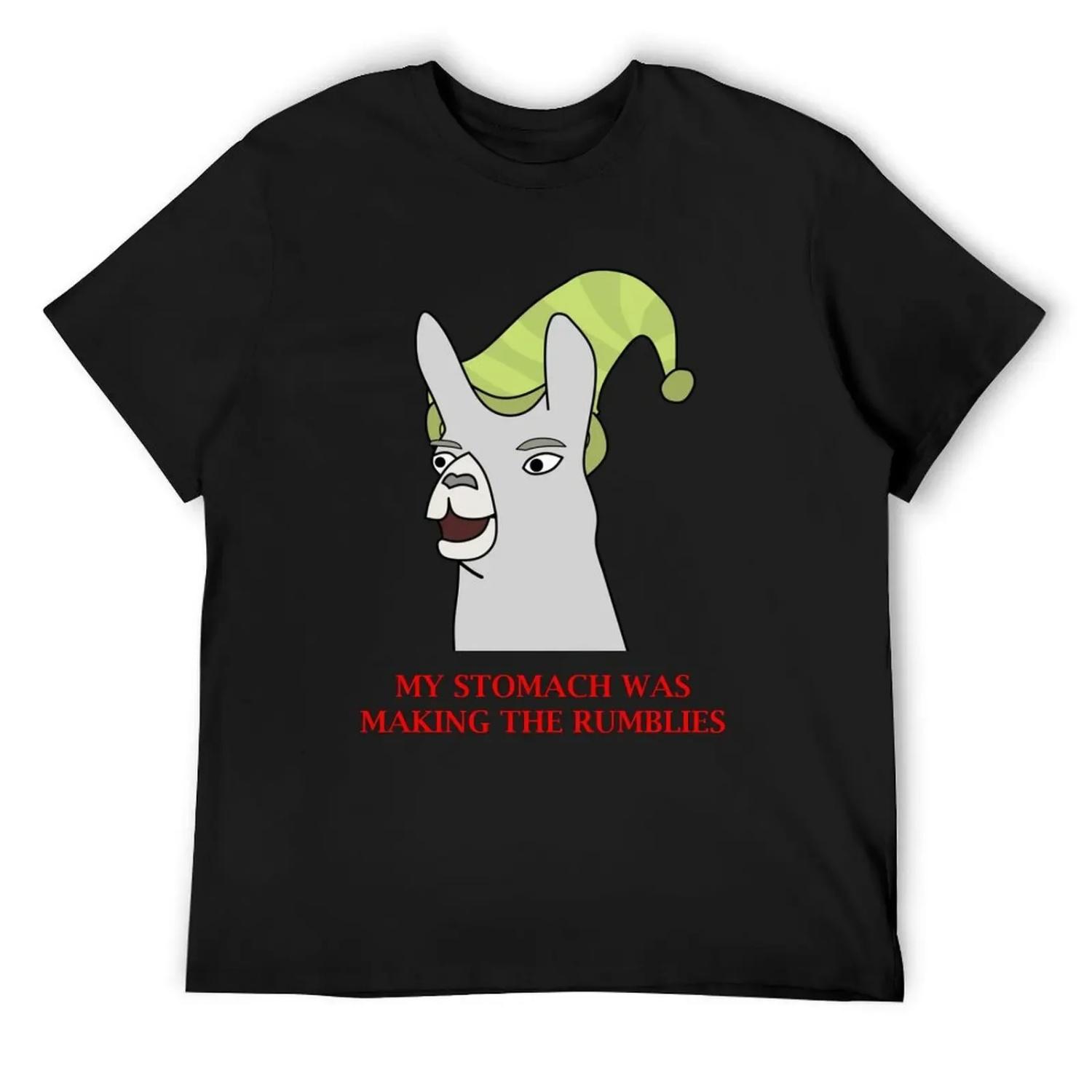 Llamas with Hats - My stomach was making the rumblies T-Shirt Funny t-shirts anime men tshirt S чёрный
Llamas with Hats - My stomach was making the rumblies T-Shirt Funny t-shirts anime men tshirt S чёрный