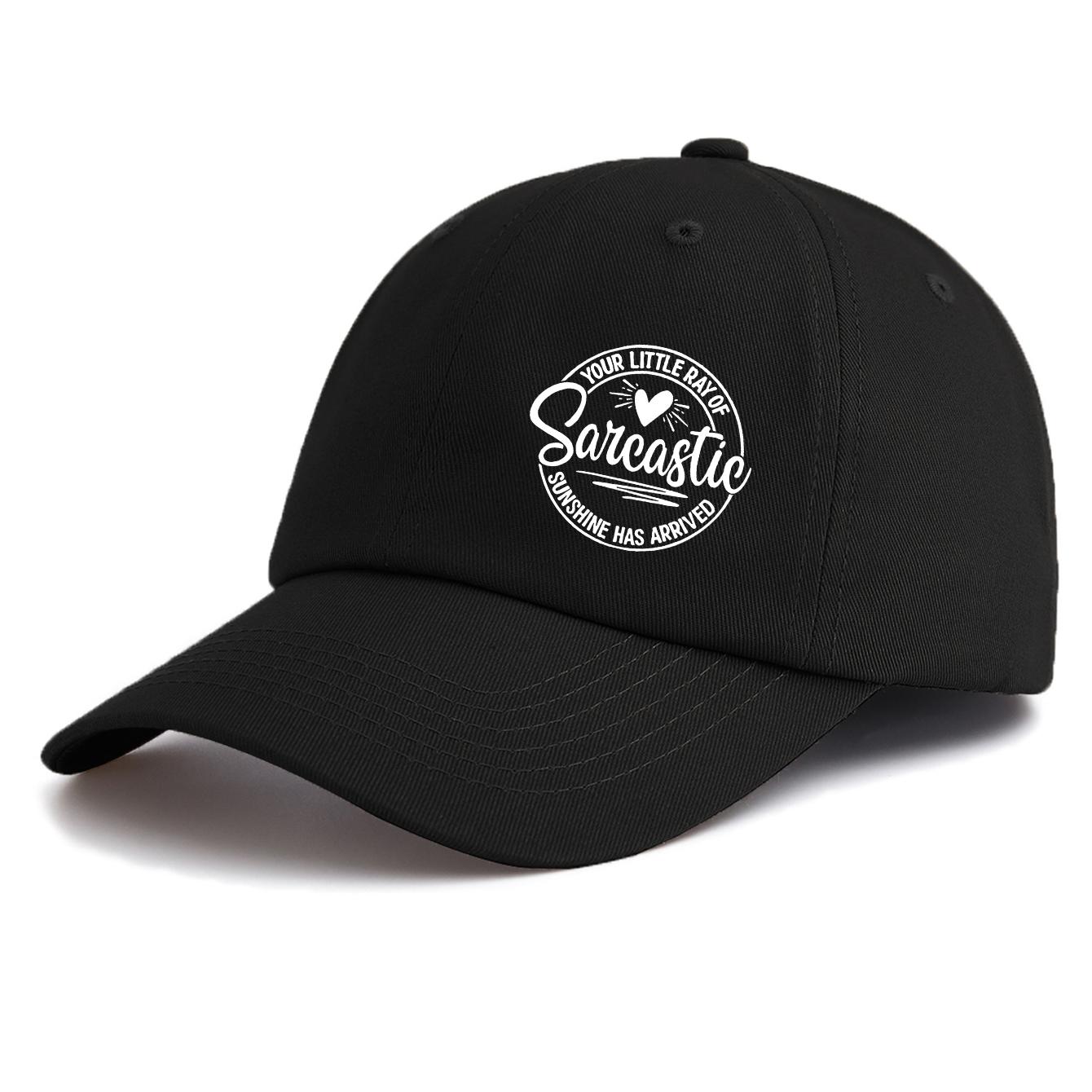 1pc Sarcastic Sunshine Print Baseball Cap for Adults,Minimalist Retro Style Casual Soft Adjustable Dad Hat,Perfect As Gift чорний
1pc Sarcastic Sunshine Print Baseball Cap for Adults,Minimalist Retro Style Casual Soft Adjustable Dad Hat,Perfect As Gift чорний