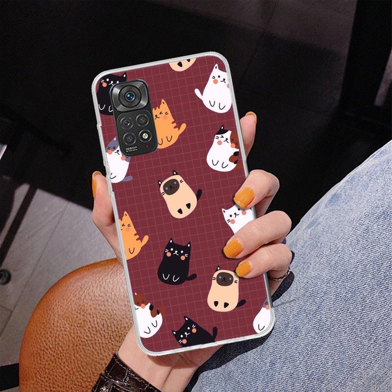 Cartoon Cute Cats Background Phnoe Case for Phnoe Case for Xiaomi Redmi Note 15 14 14S 13 Pro Plus 12 12S 11S 11E 10S 10 11T 5G Redmi Note 14 4G
Cartoon Cute Cats Background Phnoe Case for Phnoe Case for Xiaomi Redmi Note 15 14 14S 13 Pro Plus 12 12S 11S 11E 10S 10 11T 5G Redmi Note 14 4G