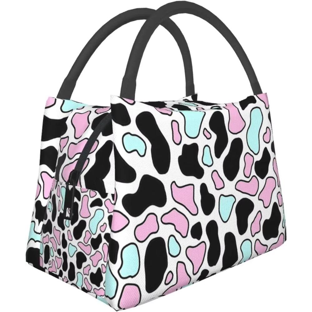 Cow Print Cute Lunch Bags Thermal Lunch Box Insulated Lunch Bag for Kids Girls Adults Cooler Containers Work 28x17x16CM сірий колір
Cow Print Cute Lunch Bags Thermal Lunch Box Insulated Lunch Bag for Kids Girls Adults Cooler Containers Work 28x17x16CM сірий колір