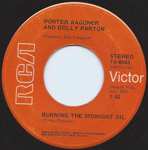 7-дюймовая пластинка PORTER WAGONER & DOLLY PARTON - Burning The Midnight Oil / More Tha 740565 RCA Victor 1971 US Фолк Б/У
7-дюймовая пластинка PORTER WAGONER & DOLLY PARTON - Burning The Midnight Oil / More Tha 740565 RCA Victor 1971 US Фолк Б/У