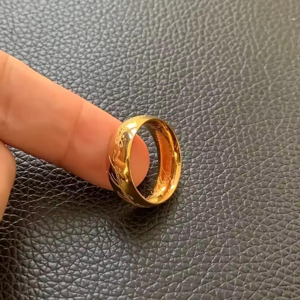 Stainless Steel Laser Engraving Exquisite Couples Wedding Rings, Men and Women Movie Jewelry Gifts 11
Stainless Steel Laser Engraving Exquisite Couples Wedding Rings, Men and Women Movie Jewelry Gifts 11