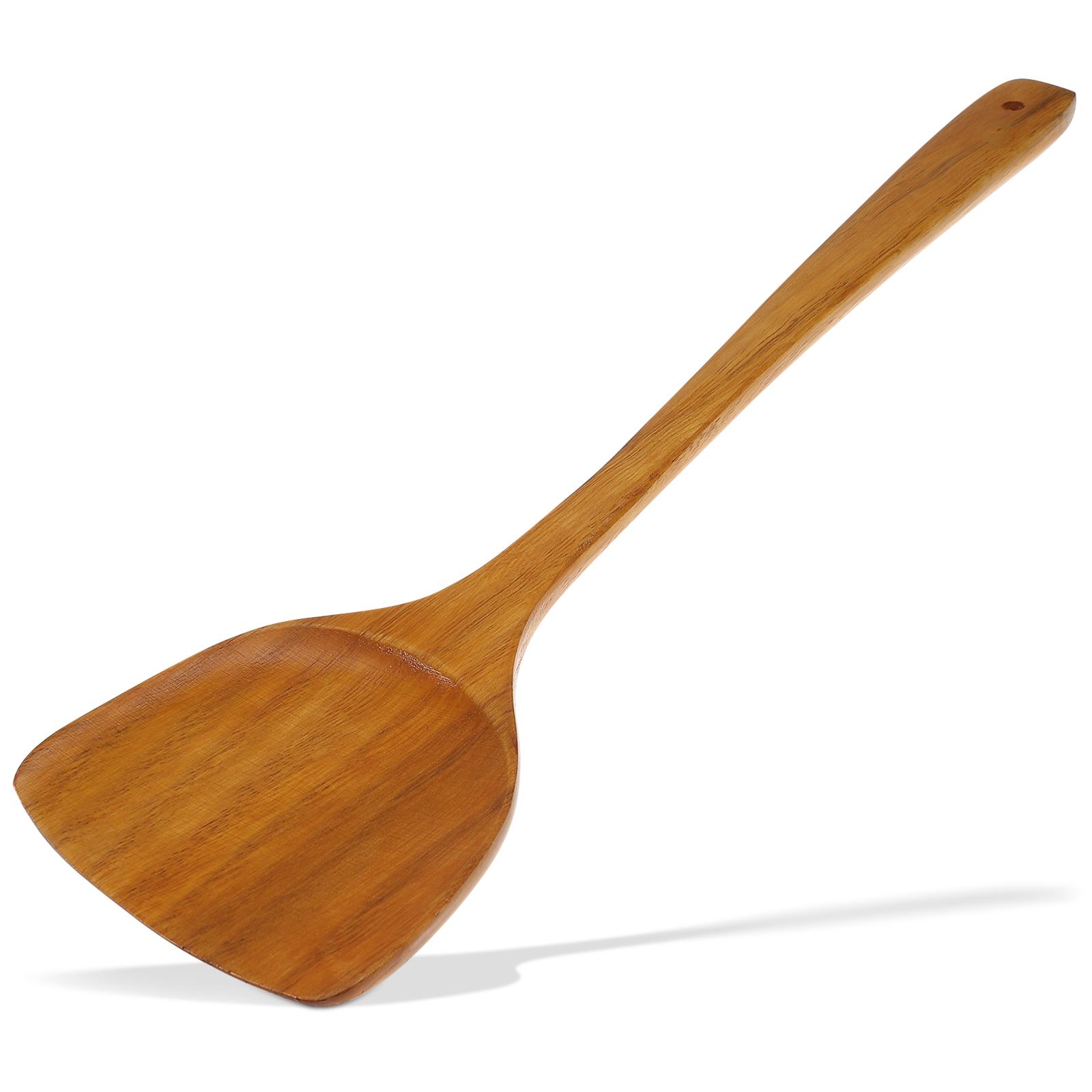 High Temperature Resistant Wood Kitchen Utensil Cooking Spatula Non stick Bamboo Kitchenware Accessories 39.00X9.50X1.00CM коричневый
High Temperature Resistant Wood Kitchen Utensil Cooking Spatula Non stick Bamboo Kitchenware Accessories 39.00X9.50X1.00CM коричневый