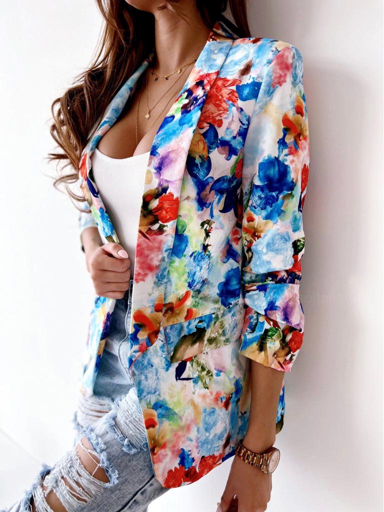 2023 Spring Print Blazer L (Adult) синій
2023 Spring Print Blazer L (Adult) синій
