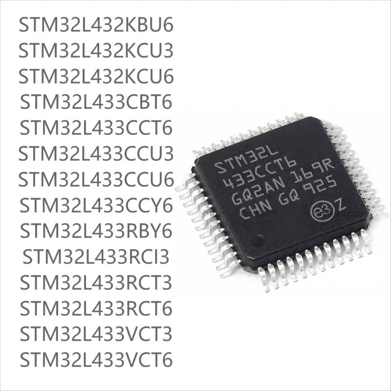 100PCS brand new STM32L433seriesVCT6 RCT6 RCI6 RBY6 CCY6 CCU6 CCT6 CBT6 STM32L432seriesKCU6 KBU6 STM32L433CBT6(40pcs)
100PCS brand new STM32L433seriesVCT6 RCT6 RCI6 RBY6 CCY6 CCU6 CCT6 CBT6 STM32L432seriesKCU6 KBU6 STM32L433CBT6(40pcs)