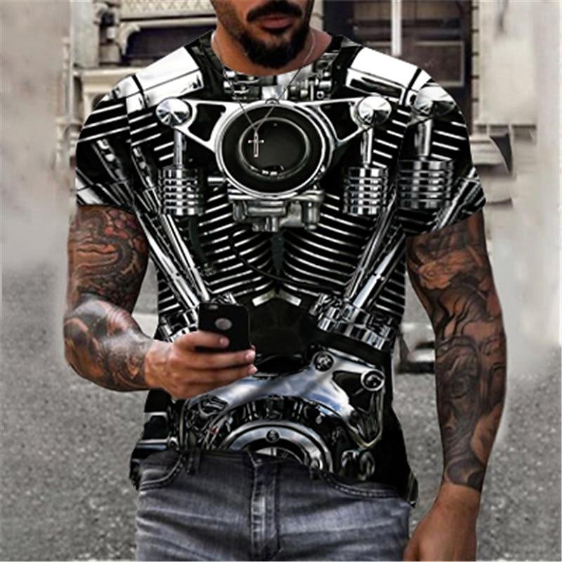 Men s Machine Motorcycle T Shirt Short Sleeve T shirt 3D Print Round Neck Shirt Sports Fashion Designer Outdoor Vacation Street Black Red Blue XL
Men s Machine Motorcycle T Shirt Short Sleeve T shirt 3D Print Round Neck Shirt Sports Fashion Designer Outdoor Vacation Street Black Red Blue XL