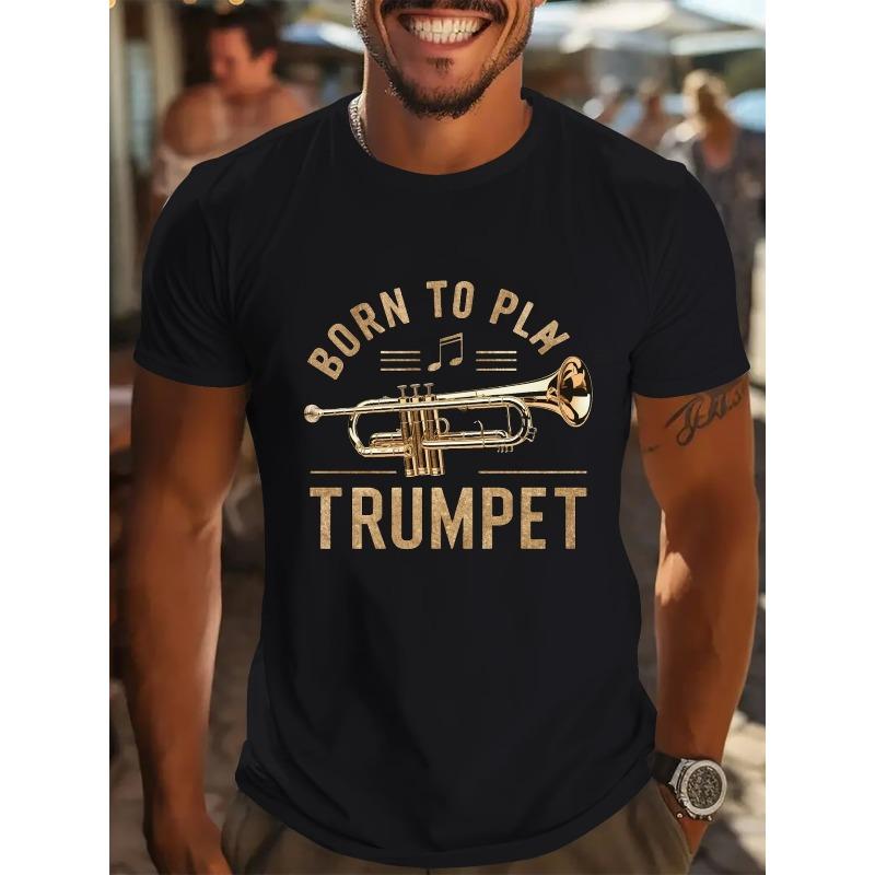 Men S Born to Play Trumpet Graphic T-Shirt | Vintage Music Style, Soft and Breathable, Crew Neck, Short Sleeve Summer Shirt, Musician Tee 4XL чорний
Men S Born to Play Trumpet Graphic T-Shirt | Vintage Music Style, Soft and Breathable, Crew Neck, Short Sleeve Summer Shirt, Musician Tee 4XL чорний