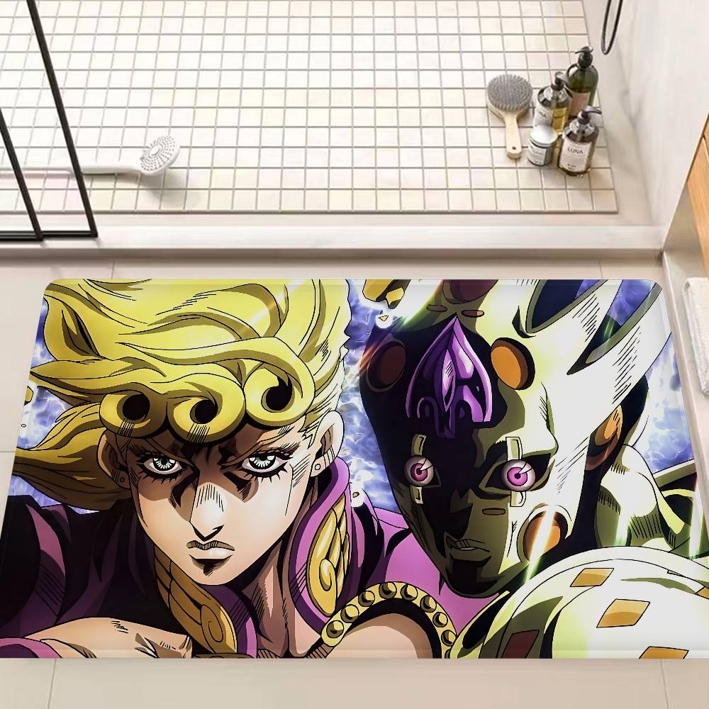 Adventure Anime Jojo Bizarre Adventure Bathroom Mat Kids Room Bedroom Decoration Balcony Anti-Slip Doormat Living Room Welcome 40x60cm
Adventure Anime Jojo Bizarre Adventure Bathroom Mat Kids Room Bedroom Decoration Balcony Anti-Slip Doormat Living Room Welcome 40x60cm