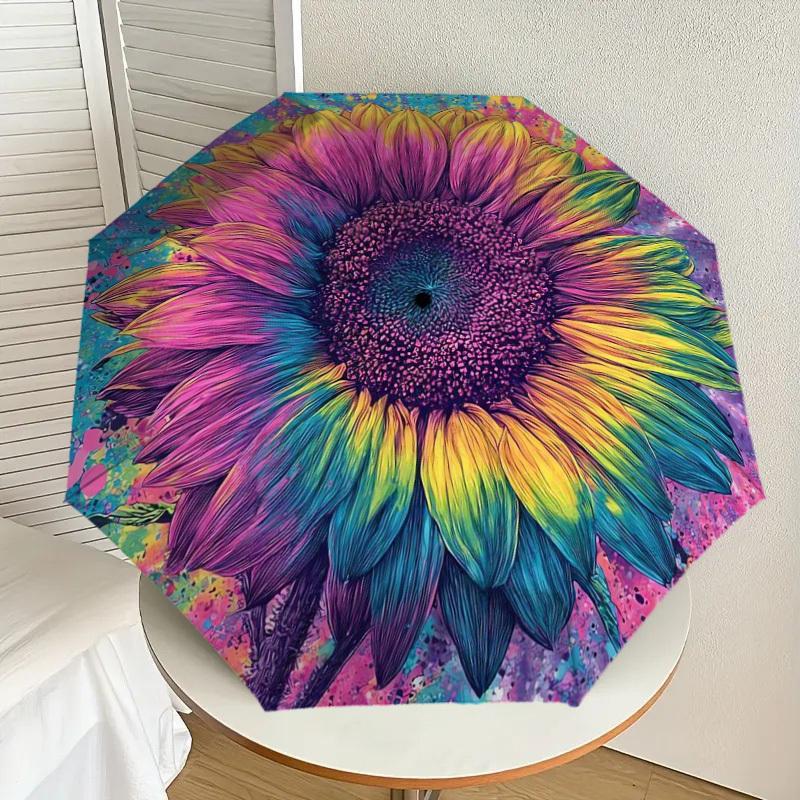 1pc Colorful Sunflower Artwork Umbrella with Plastic Handle,Suitable for All Seasons Home Travel Outdoor UmbrellaDD1750
1pc Colorful Sunflower Artwork Umbrella with Plastic Handle,Suitable for All Seasons Home Travel Outdoor UmbrellaDD1750