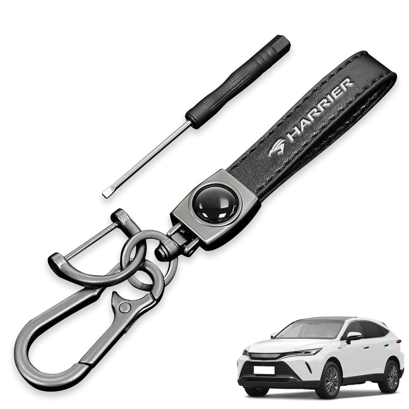 HUDIY Hoodie Key Chain Genuine Leather Key Car Logo (New Harrier 80 Series)
HUDIY Hoodie Key Chain Genuine Leather Key Car Logo (New Harrier 80 Series)