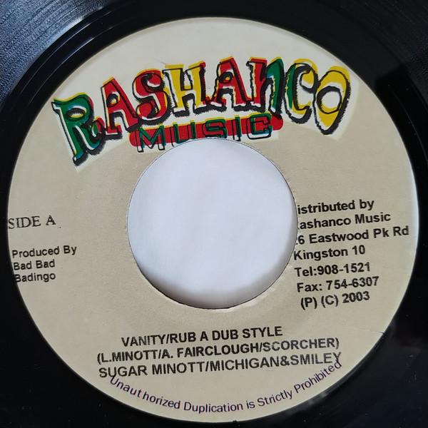 7inch Record SUGAR MINOTT & MICHIGAN & SMILEY - Vanity / Rub A Dub Style NONE Rashanco Music 2003 Japan Reggae, Ska & Dub Used
7inch Record SUGAR MINOTT & MICHIGAN & SMILEY - Vanity / Rub A Dub Style NONE Rashanco Music 2003 Japan Reggae, Ska & Dub Used