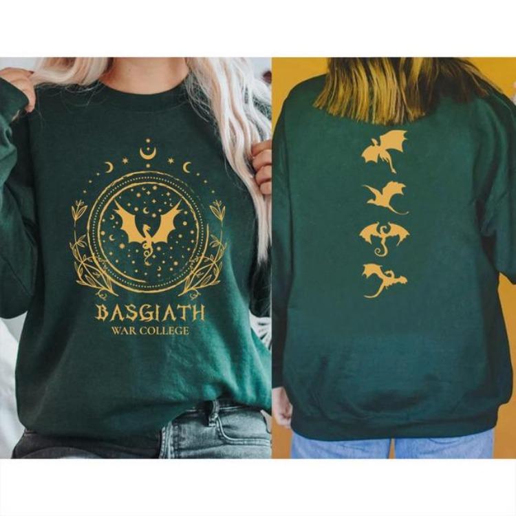 Vintage Bookish Hoodie Women Long Sleeve Crewneck Sweatshirt Basgiath War College Fourth Wing Pullover Sweatshirts XXXL темно-зеленого
Vintage Bookish Hoodie Women Long Sleeve Crewneck Sweatshirt Basgiath War College Fourth Wing Pullover Sweatshirts XXXL темно-зеленого
