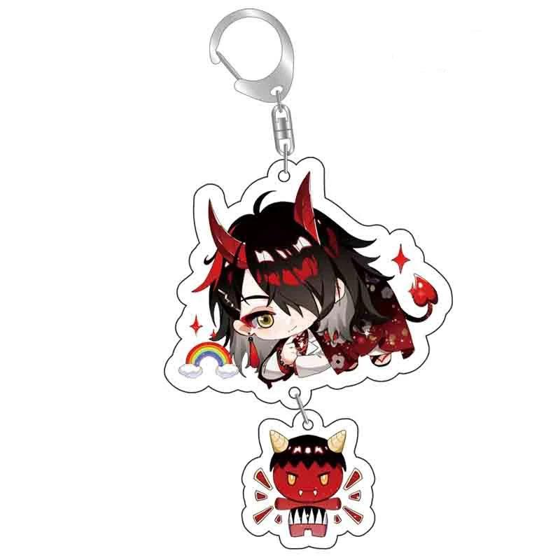 Hot Anime Luxiem VTuber Vox Akuma Mysta Rias Cartoon Keychain Student School Bag Itabag Keyrings Cosplay Fans Gifts
Hot Anime Luxiem VTuber Vox Akuma Mysta Rias Cartoon Keychain Student School Bag Itabag Keyrings Cosplay Fans Gifts