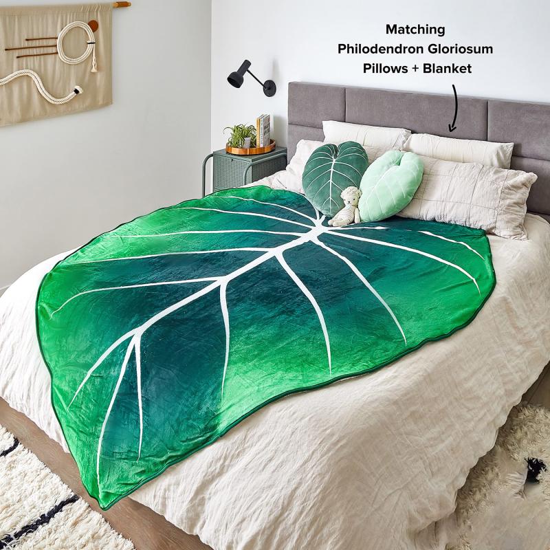 Large Leaf Blanket Soft Leaves Polyester Gloriosum Leaf Blankets for Beds Sofa Cozy Beach Blanket Funny Birthday Gift Manta 80x100cm зелёный
Large Leaf Blanket Soft Leaves Polyester Gloriosum Leaf Blankets for Beds Sofa Cozy Beach Blanket Funny Birthday Gift Manta 80x100cm зелёный