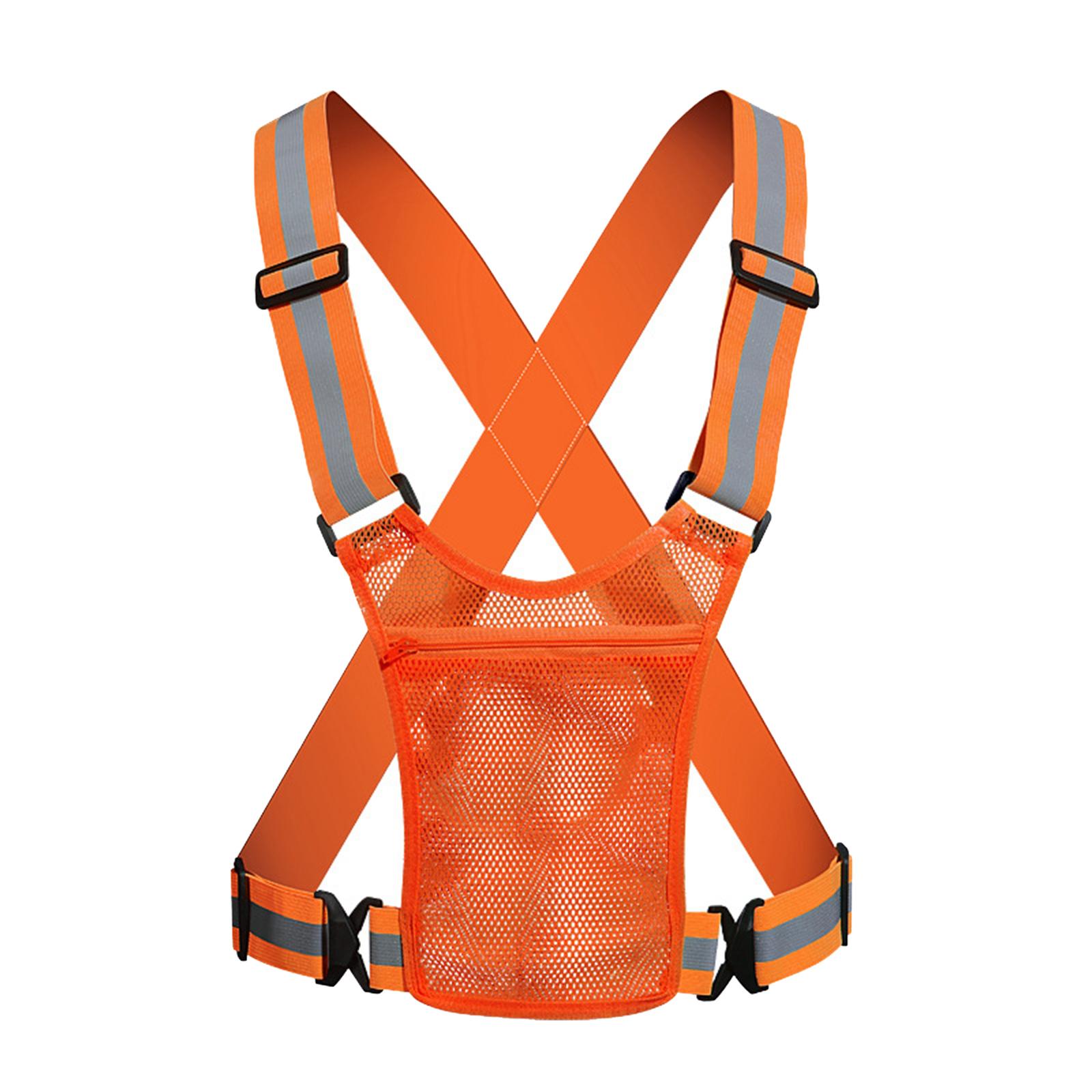 Night Running Vest Light Weight Elastic Safe Vest with Pouches Adjustable Elastic Vest Jackets for Outdoor Cycling Running оранжевый/красный
Night Running Vest Light Weight Elastic Safe Vest with Pouches Adjustable Elastic Vest Jackets for Outdoor Cycling Running оранжевый/красный