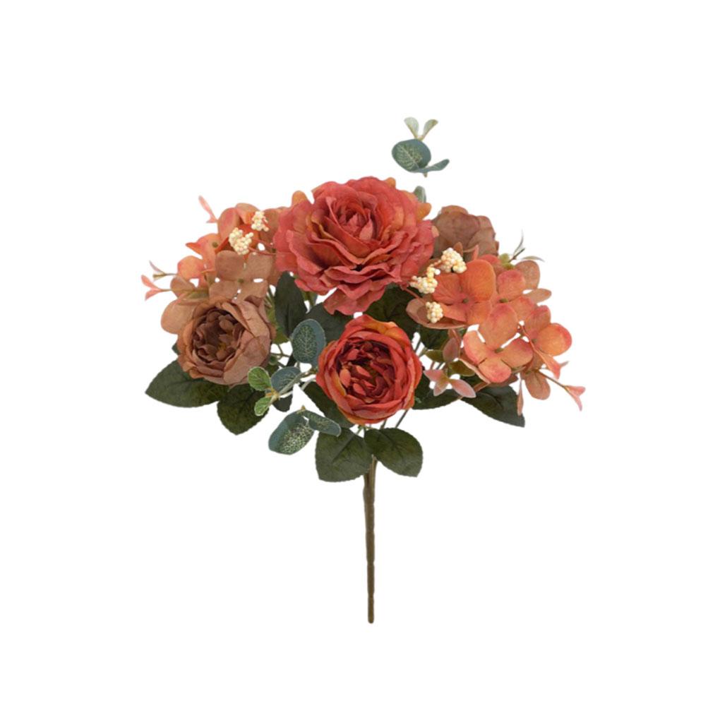 Artificial Flowers Bouquet Heads Lifelike Roses Party Home DIY Decorative Simulation Bunch for Table Wedding Display Decor
Artificial Flowers Bouquet Heads Lifelike Roses Party Home DIY Decorative Simulation Bunch for Table Wedding Display Decor