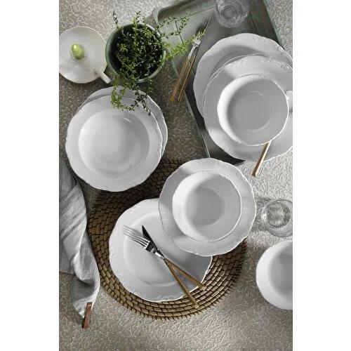 Фарфоровый сервиз Kütahya Sanmarco, 18 предметов, на 6 персон
Фарфоровый сервиз Kütahya Sanmarco, 18 предметов, на 6 персон