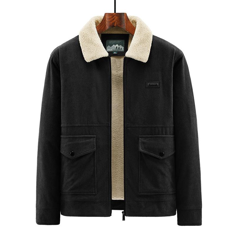 Зимняя куртка из овечьей шерсти для мужчин с толстым и холодостойким меховым воротником Легкая L
Зимняя куртка из овечьей шерсти для мужчин с толстым и холодостойким меховым воротником Легкая L