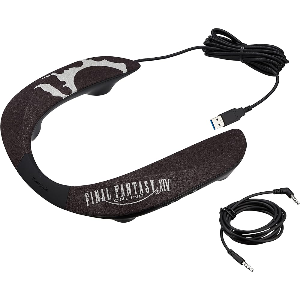 Panasonic SC-GN01-FF Wired Gaming Neck Speaker Gray with Game Sound Modes Final Fantasy XIV Edition
Panasonic SC-GN01-FF Wired Gaming Neck Speaker Gray with Game Sound Modes Final Fantasy XIV Edition