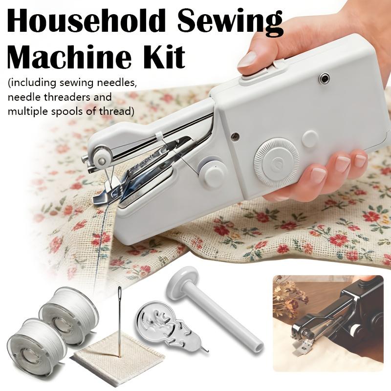 Battery-powered, compact tool for fabrics & garments. Includes needle, threader, 2 bobbins & more. Easy quick sewing! білий
Battery-powered, compact tool for fabrics & garments. Includes needle, threader, 2 bobbins & more. Easy quick sewing! білий