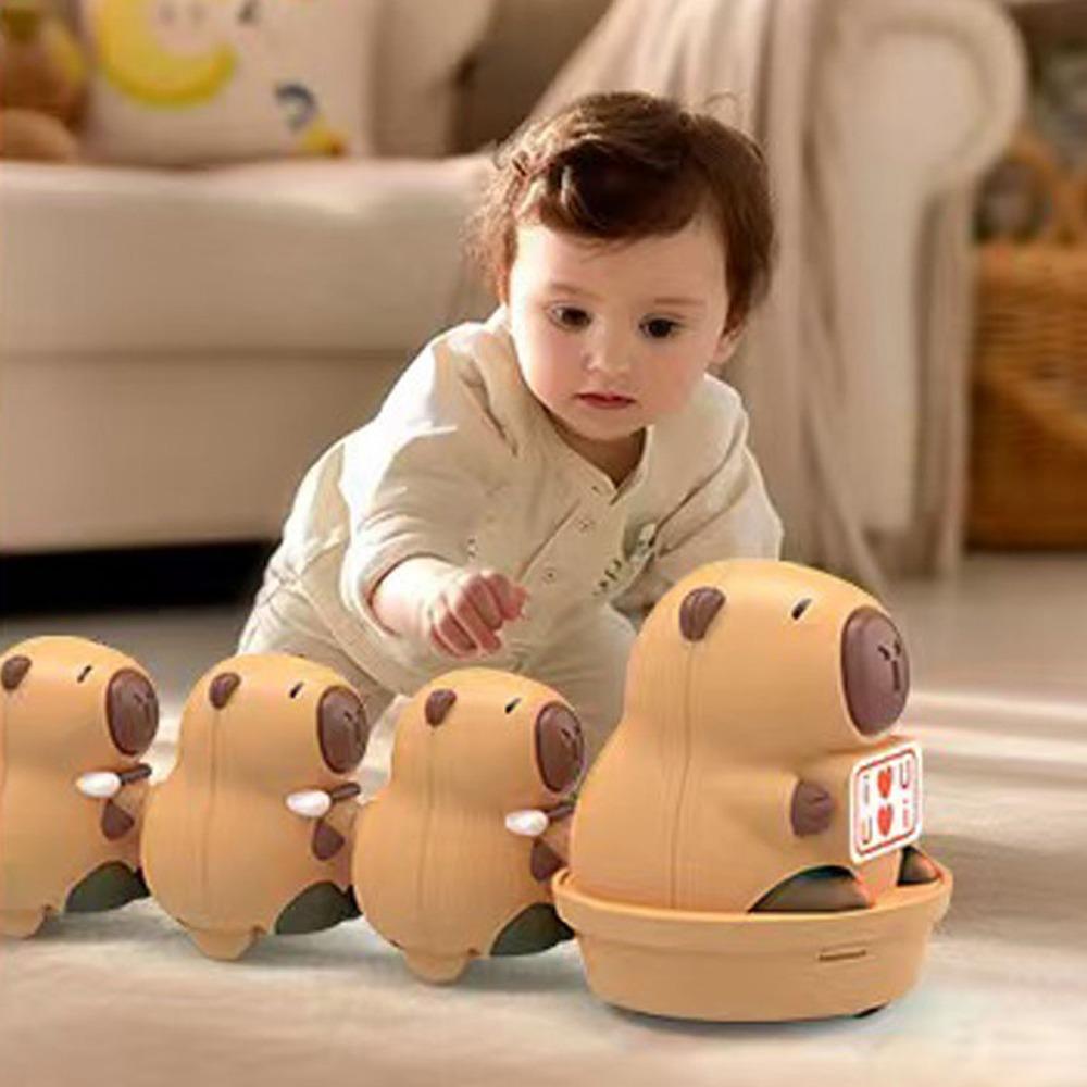 Interactive Capybara Wind-up Toy Cartoon Clockwork Model Toy Capybara Clockwork Toys Kindergarten коричневий
Interactive Capybara Wind-up Toy Cartoon Clockwork Model Toy Capybara Clockwork Toys Kindergarten коричневий