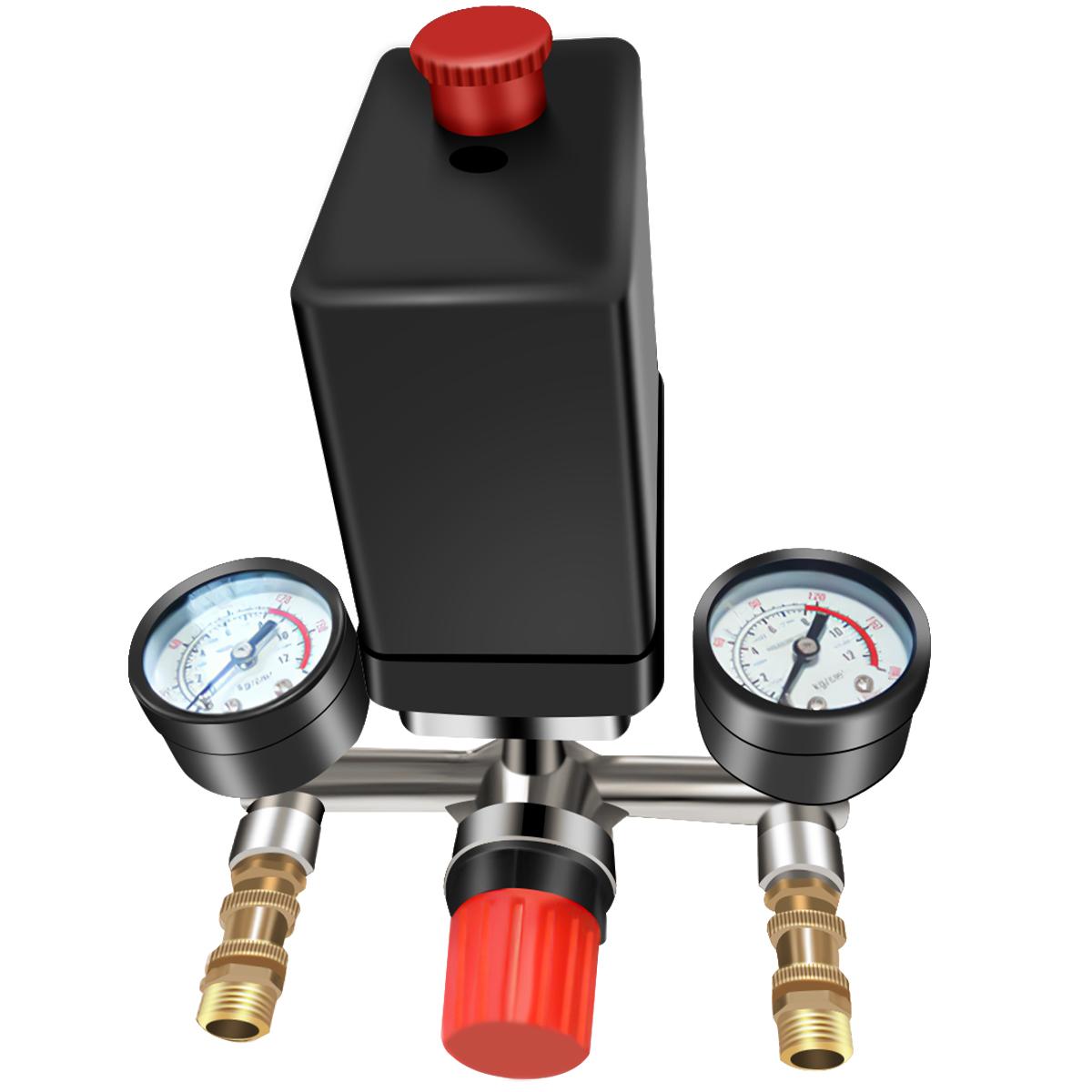 Запчастини для повітряного компресора 90-120PSI Реле тиску Колектор Регулятор Манометри 220-380В Алюмінієвий Реле тиску повітряного компресора Контроль
Запчастини для повітряного компресора 90-120PSI Реле тиску Колектор Регулятор Манометри 220-380В Алюмінієвий Реле тиску повітряного компресора Контроль