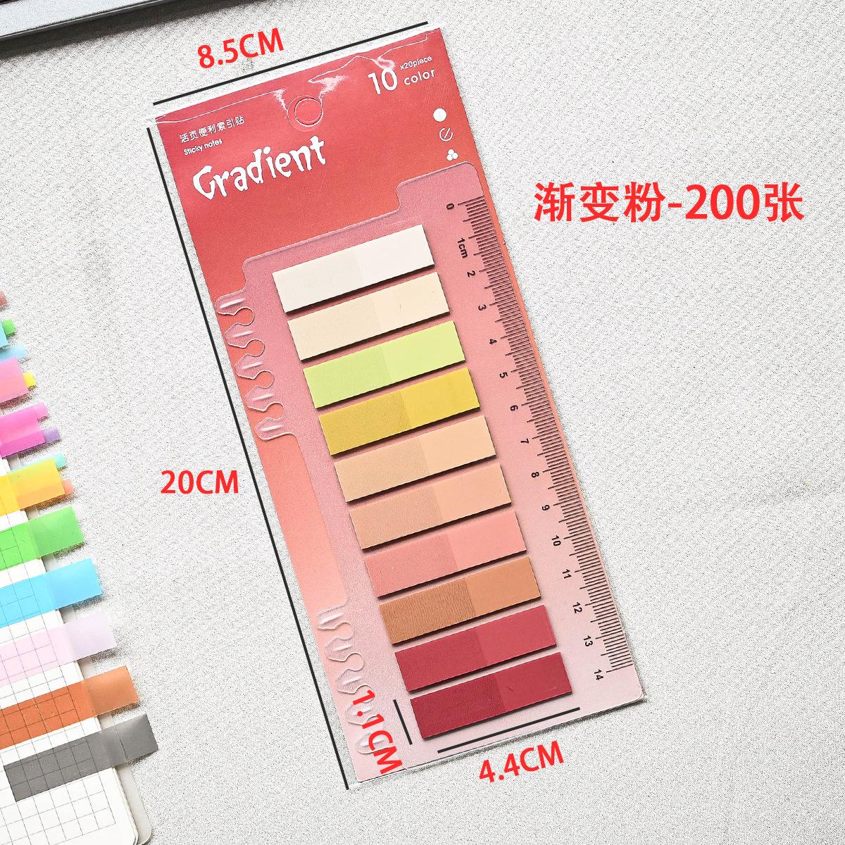 200Sheets Transparent Colorful Index Creative Memo Pads Office School Stationery Self-Adhesive Stickers Sticky Note Pads
200Sheets Transparent Colorful Index Creative Memo Pads Office School Stationery Self-Adhesive Stickers Sticky Note Pads