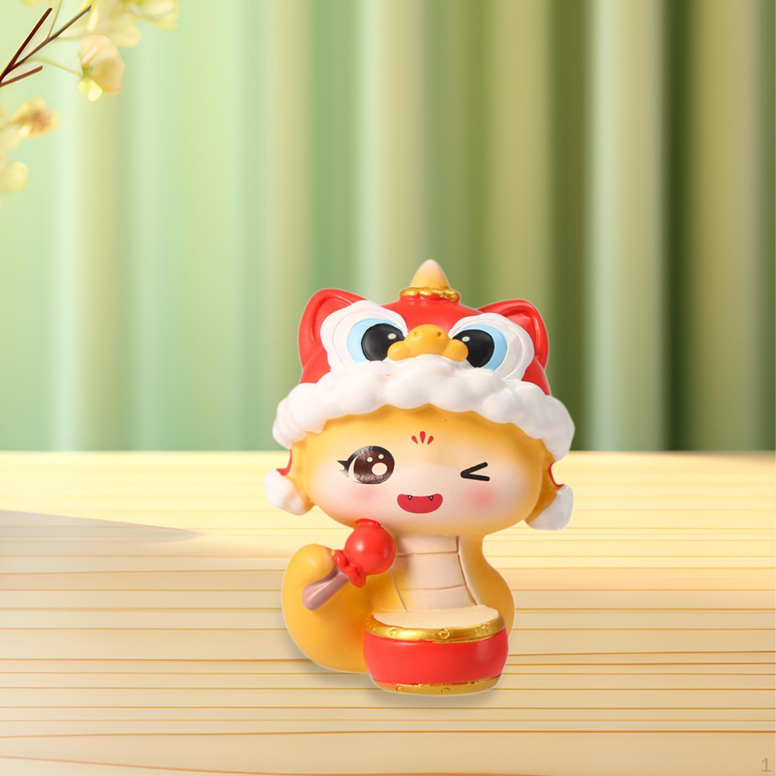 Китайская статуэтка змеи года, украшение для спальни, полки, офиса 1 Piece
Китайская статуэтка змеи года, украшение для спальни, полки, офиса 1 Piece