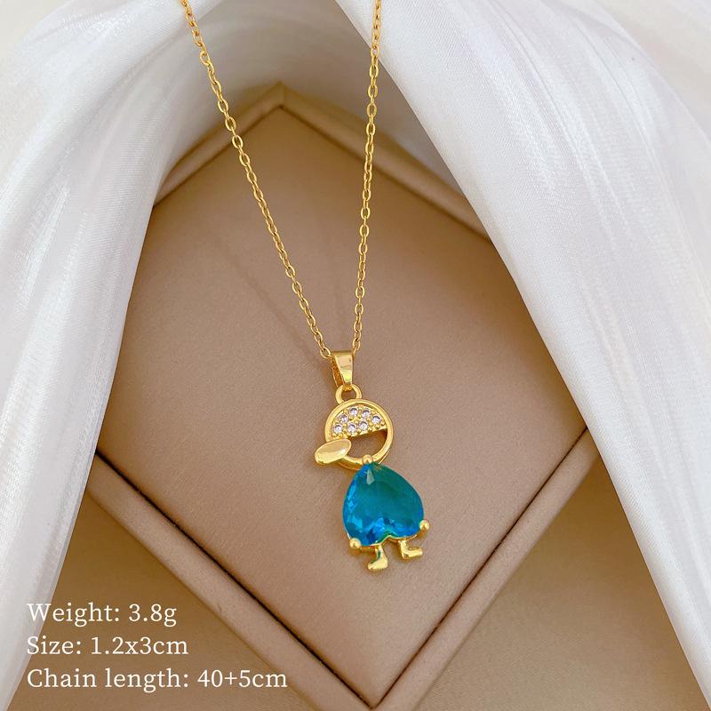 Love Villain Light Luxury Temperament Gorgeous Full Diamond Necklace Female Versatile Collarbone Chain Titanium Steel Chain
Love Villain Light Luxury Temperament Gorgeous Full Diamond Necklace Female Versatile Collarbone Chain Titanium Steel Chain