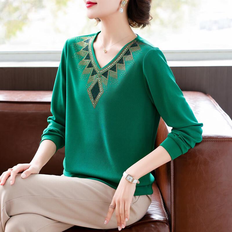 Autumn Elegant Loose Casual T-Shirt for Middle-Aged Women 2XL
Autumn Elegant Loose Casual T-Shirt for Middle-Aged Women 2XL