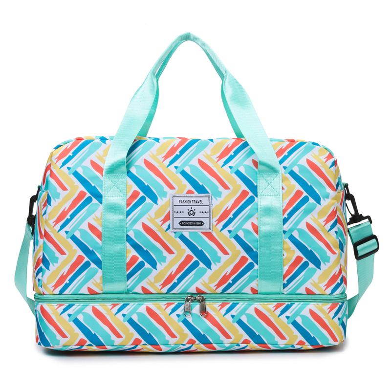 Hand-held travel bag, yoga gym bag one size fits all зелёный
Hand-held travel bag, yoga gym bag one size fits all зелёный