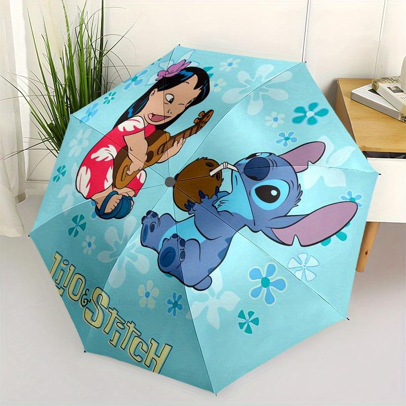 Lilo Stitch Automatic Folding Umbrella Simple 8 Rib Design, Bright Cartoon Pattern, Durable Iron Frame, Suitable For Travel, Outdoor, Beac
Lilo Stitch Automatic Folding Umbrella Simple 8 Rib Design, Bright Cartoon Pattern, Durable Iron Frame, Suitable For Travel, Outdoor, Beac