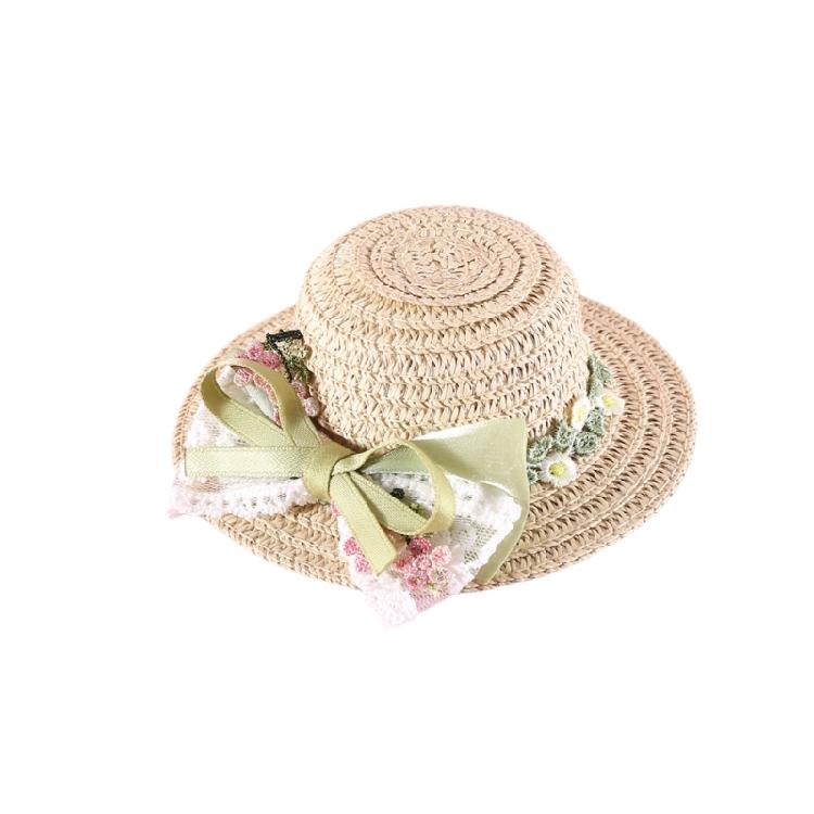 Puppy Straw Hat Outdoor Sunbonnet Costume Flower Hat Outdoor Lace Belt S зелений
Puppy Straw Hat Outdoor Sunbonnet Costume Flower Hat Outdoor Lace Belt S зелений
